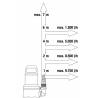 Pompa submersibila apa curata GARDENA 11000, 300W, 11000 l/h, 0.7 bar