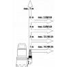 Pompa submersibila apa murdara GARDENA 16000, 450W, 16000 l/h, 0.7 bar