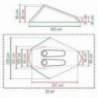Cort COLEMAN Batur 2, 2 persoane, 2.4kg, 2 camere