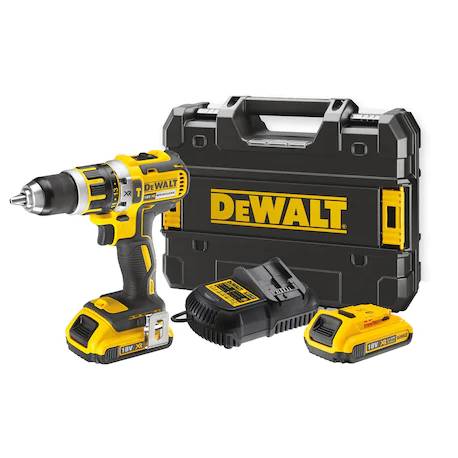 Masina de insurubat si gaurit DeWALT DCD795D2-QW, 2000rpm, Li-Ion, 18V, 360W