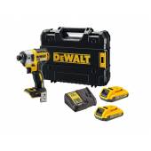 Masina de insurubat si gaurit cu percutie DeWALT DCF887D2-QW, 3800rpm, 2 x 2.0Ah XR Li-Ion, 205Nm