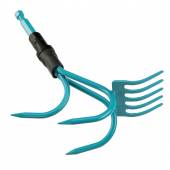 Cultivator cu 3 dinti + grebla GARDENA CombiSystem 3165