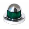 Lumina de navigatie LED tribord GFN 640085, inox AISI 316, verde