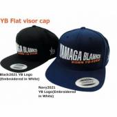 Sapca YAMAGA BLANKS Flat Visor Black Born To Fish