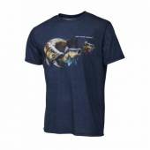 Tricou SAVAGE GEAR Cannibal Blue, marimea L