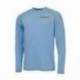 Tricou UV SAVAGE GEAR Aqua Long Sleeve Tee Bonnie Blue, marimea S