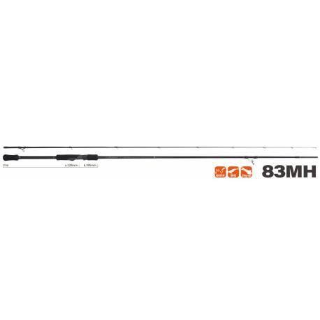 Lanseta spinning YAMAGA BLANKS MEBIUS 83MH, 2.515m, 35g, 2 tronsoane