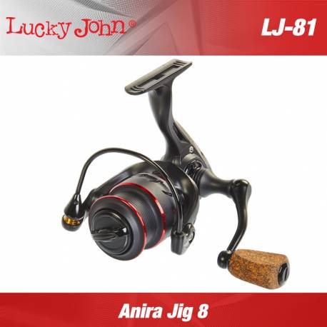 Mulineta spinning LUCKY JOHN ANIRA JIG 2500FD, 7+1 rulmenti, 0.35mm/150m, 6.3:1
