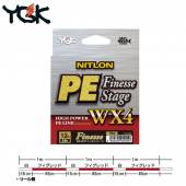 Fir textil YGK Niton PE Finesse Stage WX4 70m, 0.148mm, 12lbs