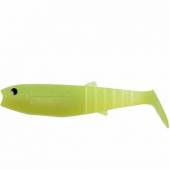 Naluci SAVAGE GEAR CANNIBAL SHAD 8cm, Chartreuse, 5 buc/plic