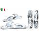 Set tacheti de ghidare GFN 210922, alama cromata, pentru franghii cu diametrul 16mm