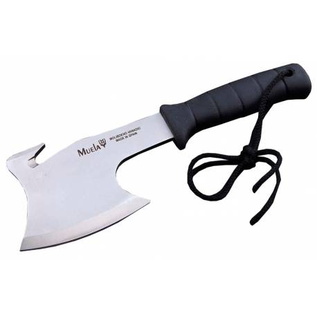 Full tang blade, camp hunter hatchet with hook, polymer handle MUELA HG-S