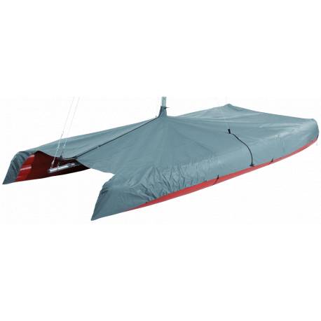 Prelata impermeabila pentru catamaranul GRABNER Happy Cat Hurricane