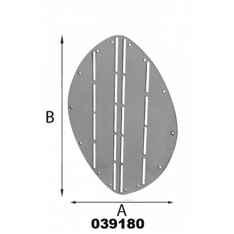 Protectie eliptica prova GFN 039180 Bow Saver, Inox AISI 316