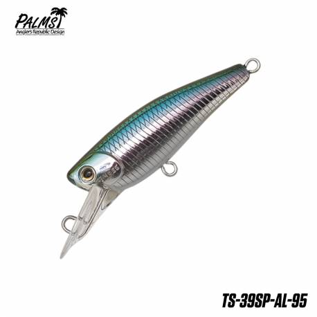 Vobler PALM'S Thumb Shad 39SP, 3.9cm, 2.2g, culoare AL-95 Smelt