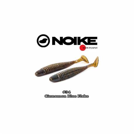 Shad NOIKE Ninja 4'', 10.2cm, 5.2g, 34 Cinnamon Blue Fish, 6buc/plic