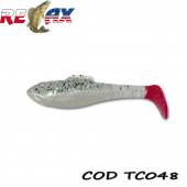 Naluci RELAX Super Fish Shad 3" Tricolor, 7.5cm, 6g, culoare TC048, 10 buc/plic