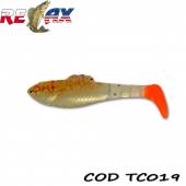 Naluci RELAX Super Fish Shad 3" Tricolor, 7.5cm, 6g, culoare TC019, 10 buc/plic