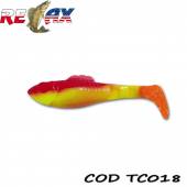 Naluci RELAX Super Fish Shad 3" Tricolor, 7.5cm, 6g, culoare TC018, 10 buc/plic