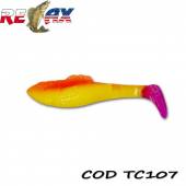 Naluci RELAX Super Fish Shad 3" Tricolor, 7.5cm, 6g, culoare TC107, 10 buc/plic