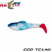 Naluci RELAX Super Fish Shad 3" Tricolor, 7.5cm, 6g, culoare TC140, 10 buc/plic