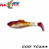 Naluci RELAX Super Fish Shad 3" Tricolor, 7.5cm, 6g, culoare TC234, 10 buc/plic