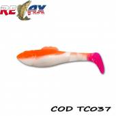 Naluci RELAX Super Fish Shad 3" Tricolor, 7.5cm, 6g, culoare TC037, 10 buc/plic