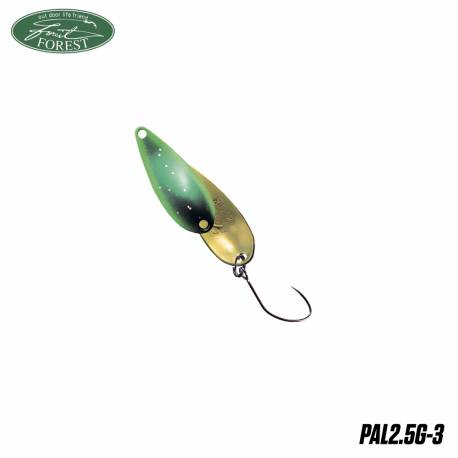 Lingurita oscilanta FOREST PAL, 2.5g, culoare 3 East Green