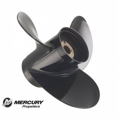 Elice din aluminiu cu 3 pale MERCURY Black Max, RH, 9.25x11.25"