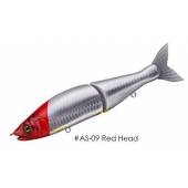 Vobler GAN CRAFT Jointed Claw 178 F, 17.8cm, 56g, culoare AS-09 Red Head