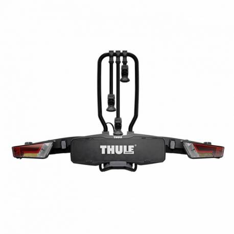 Suport biciclete THULE EasyFold XT 3 NEGRU cu prindere pe carligul de remorcare - pentru 3 biciclete