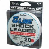 Fir inaintas monofilament GAMAKATSU G-Line Shock Leader 0.47mm, 50m, 15kg