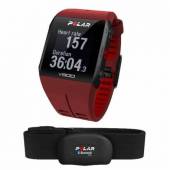 Ceas sport cu GPS POLAR V800 HR, Red