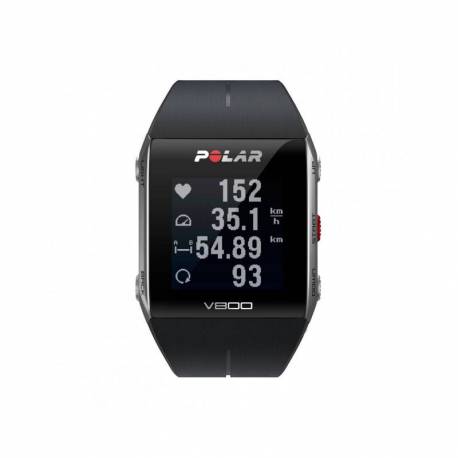 Ceas sport cu GPS POLAR V800 cu altimetru, negru