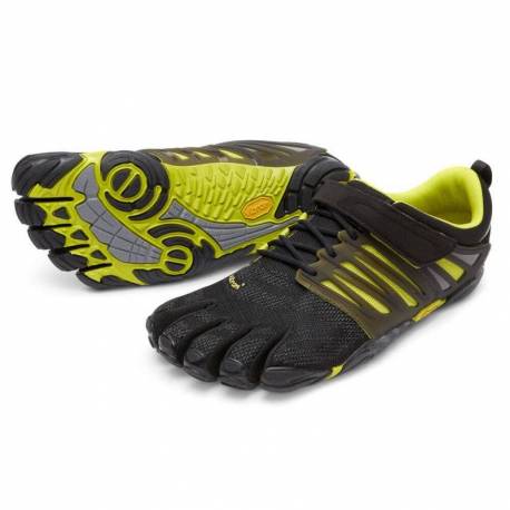 Incaltaminte unisex VIBRAM Five Fingers V-TRAIN Black/Green, marimea 40