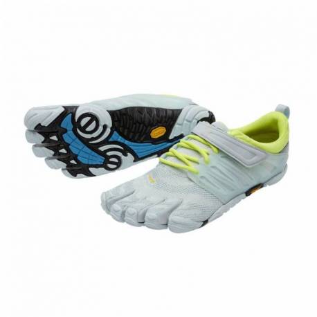 Incaltaminte unisex VIBRAM Five Fingers V-TRAIN Pale Blue/Safety Yellow, marimea 38