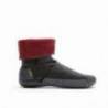 Cizme de iarna tip barefoot VIBRAM Furoshiki Russian Felt Grey&Red Wine - S