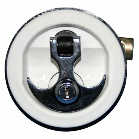 Incuietoare ancora YOLOTEK TH Marine Anchor Handle Lock ALC-2-DP, alb