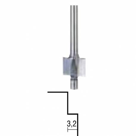 Freza pentru faltuire PROXXON 3.2mm