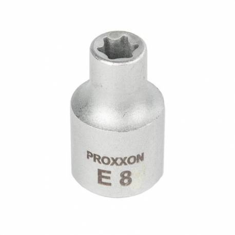 Cheie tubulara PROXXON cu prindere 3/8", profil Torx E8