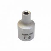 Cheie tubulara PROXXON cu prindere 3/8", profil Torx E6