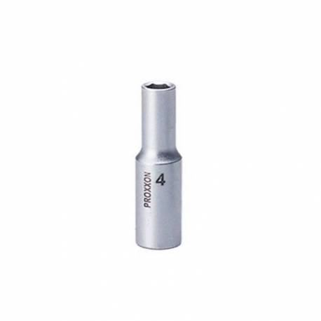 Cheie tubulara lunga PROXXON cu prindere 1/4", lungime 4mm