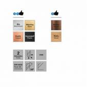 Freza cu 2 caneluri, DATRON 0068004, 0.4x3.0mm