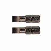 Set 2 biti pentru insurubare FELO, profil drept, 5.5x1.0mm, 25mm