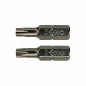 Set 2 biti Industriali profil Torx FELO, C6.3, TX20, 25mm