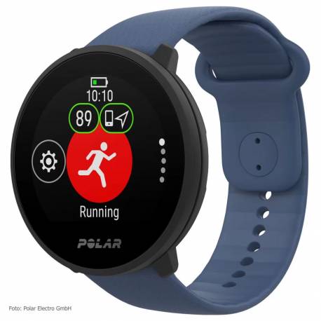Ceas sport cu GPS POLAR UNITE Fitness Watch, Blue, 43.4 x 43.4 x 10.4 mm