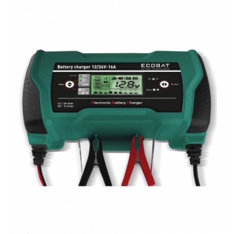 Incarcator baterii ECOBAT 12 / 24V 16A - pentru baterii litiu Ecobat