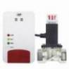 Kit senzor gaz inteligent si electrovalva 3/4' PNI Safe House Smart Gas 300 WiFi cu alertare sonora, control de la distanta