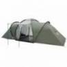 Cort camping Coleman Ridgeline 6 Plus, 6 persoane