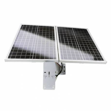 Panou solar fotovoltaic PNI PSF6020, 60W, acumulator 20A inclus, iesire 12V, pentru camere de supraveghere